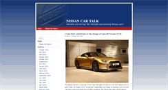 Desktop Screenshot of nissancartalk.com